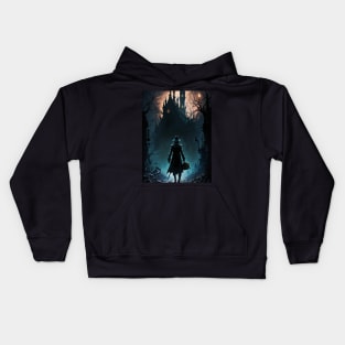 Bloodborne art Kids Hoodie